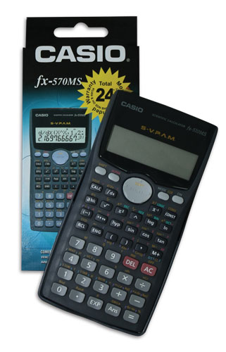 FX570MS CASIO ELECTRONIC CALCULATOR